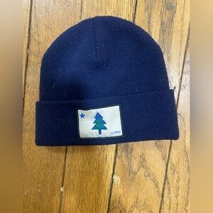 LLBean Navy Blue Beanie